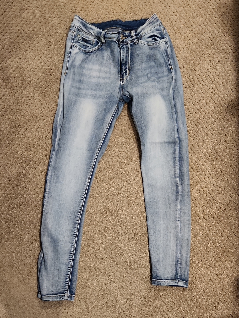 BAMBOO Light Wash Skinny Jeans Sz 7